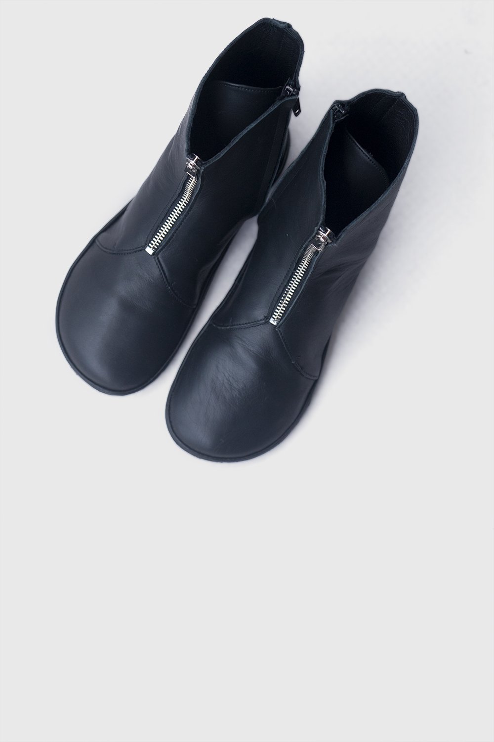 Zephyr boots in Black Matte | The Drifter Leather handmade shoes
